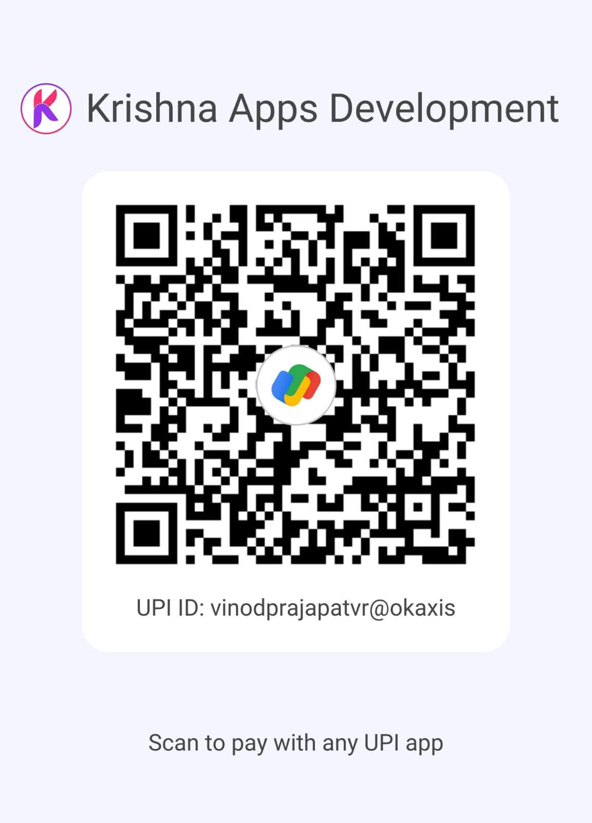 Krishna Apps - UPI Payment